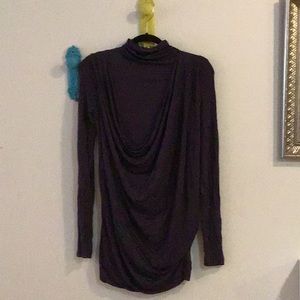 Purple form fitting dress